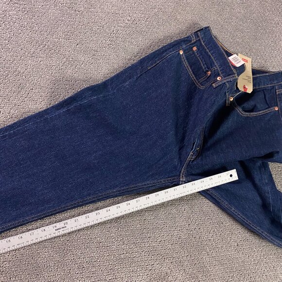 NWT Levi's 514 Straight Leg Jeans Men's 38 x 32 Regular Fit Blue Stretch - Picture 15 of 16